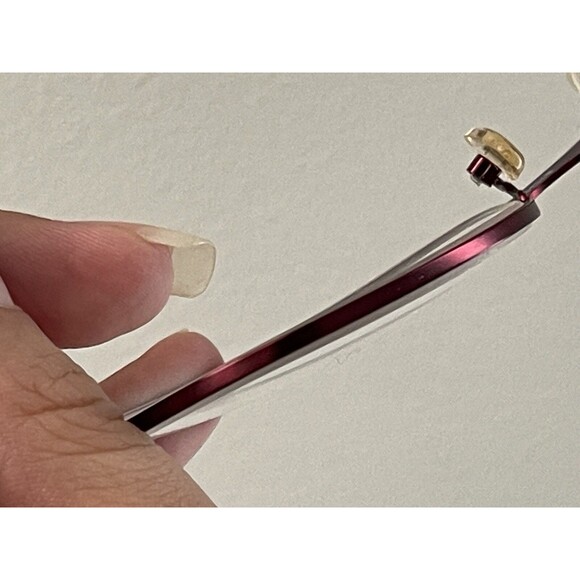 Legacy Lane 45 Designer Eyeglasses Red 53-15-135mm Frames Only - Picture 14 of 16